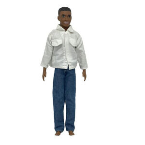 Ken Steven Male Barbie Doll African American With Outfit Shoes